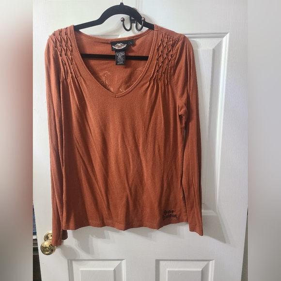 Vintage Harley Davidson ladies shirt - Picture 1 of 3